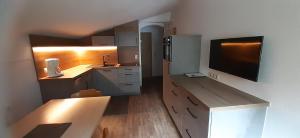 Μια τηλεόραση ή/και κέντρο ψυχαγωγίας στο Apartment Valtiner
