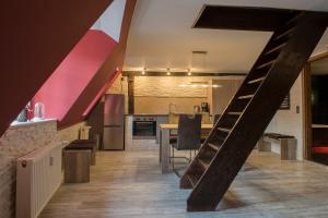 Η κουζίνα ή μικρή κουζίνα στο Apartment Alma