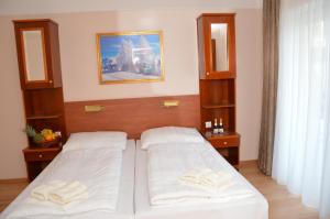 Posteľ alebo postele v izbe v ubytovaní Private Room Pyrkerstraße