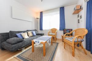 Posezení v ubytování Ferienwohnung Herzmuschel