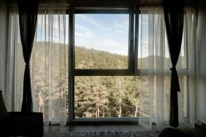 Kalnų panorama iš apartamentų arba bendras kalnų vaizdas