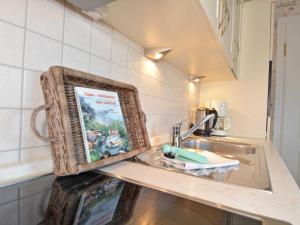 Kuchyň nebo kuchyňský kout v ubytování Villa Fernsicht - Apt. 08