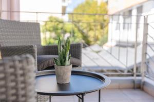 Posezení v ubytování #K10 Chic 1 BR apartment in the centre of Volos