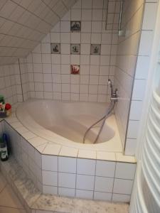 Koupelna v ubytování Ferienhaus Königs Wusterhausen