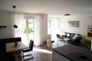 Posezení v ubytování Ferienwohnung Auszeit