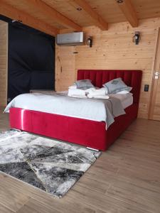 Posteľ alebo postele v izbe v ubytovaní Luxury Glamp