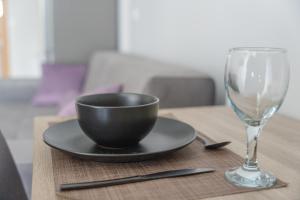 #G30 Chic 1 BR apartment in the centre of Volos italokat is kínál