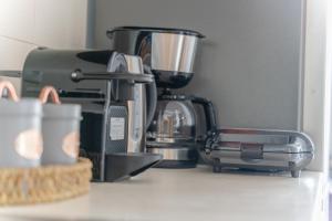 A kitchen or kitchenette at #G30 Chic 1 BR apartment in the centre of Volos