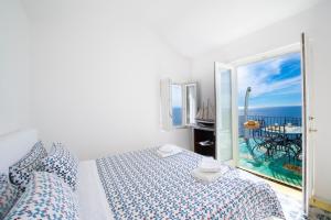 Кровать или кровати в номере Villa Benedetta