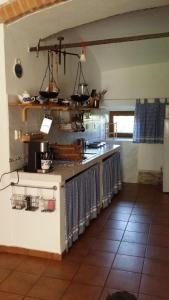 Dapur atau dapur kecil di Penzion Na koštěti - pejsci zdarma