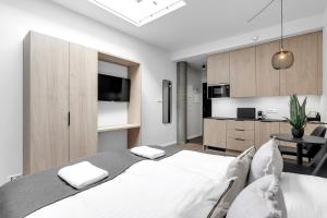 Postel nebo postele na pokoji v ubytování Hotel Vera