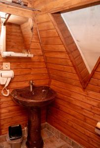 Koupelna v ubytování Glamping Village