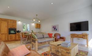 A seating area at Domaine de Bracciole