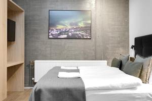Postel nebo postele na pokoji v ubytování Hotel Vera