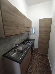 Kuchyň nebo kuchyňský kout v ubytování Masseria Carrozzi