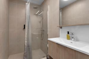 Koupelna v ubytování Hotel Vera
