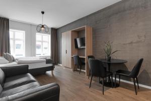 TV a/nebo společenská místnost v ubytování Hotel Vera