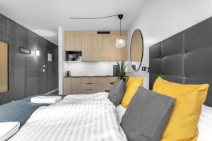 Kuchyň nebo kuchyňský kout v ubytování Hotel Vera