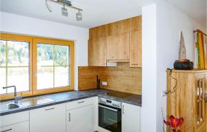 Kuchyňa alebo kuchynka v ubytovaní Ferienhaus Mit Sauna