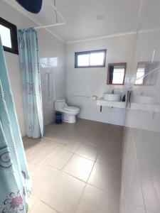 Koupelna v ubytování La Tribu Ecolodge y Camping