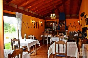 Restaurace v ubytování H&AP Rural Merrutxu