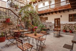 Patio nebo venkovní prostory v ubytování Andenes