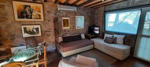 Χώρος καθιστικού στο Apartamentos del Cerro