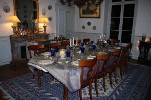 Restaurace v ubytování Château de Pommeuse