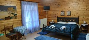 Posteľ alebo postele v izbe v ubytovaní Xylino Chalet