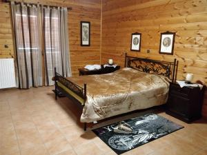 Posteľ alebo postele v izbe v ubytovaní Xylino Chalet
