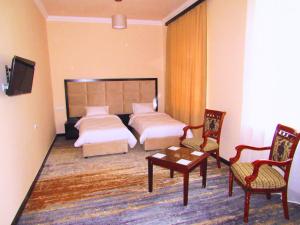 Voodi või voodid majutusasutuse Vanadzor Armenia Health Resort & Hotel toas