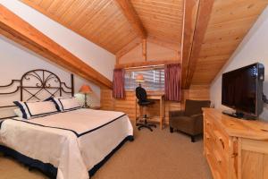 Krevet ili kreveti u jedinici u objektu The Boulder Creek Lodge