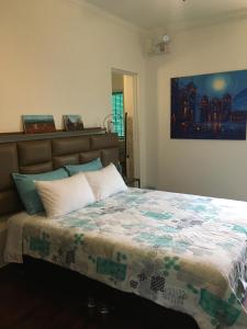 Postel nebo postele na pokoji v ubytování La Casona Azul