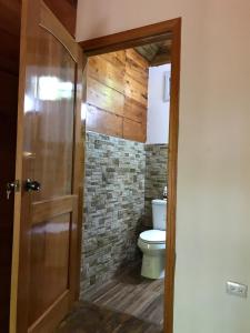 Kupaonica u objektu Hospedaje En El Lago…
