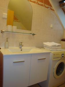 Koupelna v ubytování HOLIV Apartman