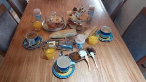 Comida en la casa vacacional o alrededores