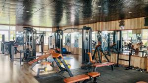Fitness centrum a/nebo fitness zařízení v ubytování Dream Palace Resort