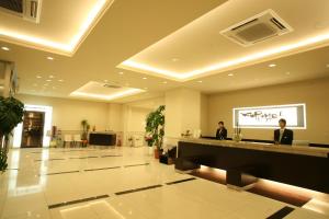 The lobby or reception area at Kurume Hotel Esprit