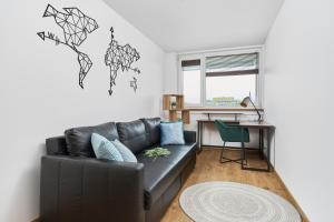 Posedenie v ubytovaní Stylish Kwiska Apartment Wrocław by Noclegi Renters