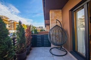 Balcone o terrazza di Apartman Oaza Kalman SPA-GYM