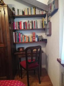The library in Az apartmant