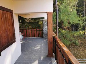A balcony or terrace at Cogne come una volta