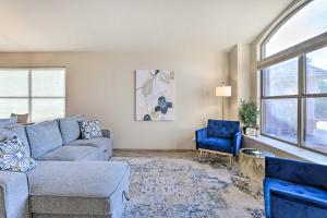 Istumisnurk majutusasutuses Luxe Gilbert Oasis - Close to Spring Training