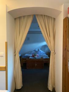 Postel nebo postele na pokoji v ubytování Vila Polacek