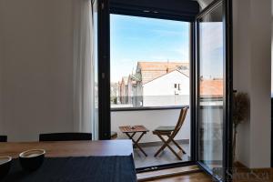 Balkon ili terasa u objektu SilverSea Apartman