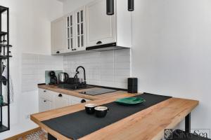 Kuhinja ili čajna kuhinja u objektu SilverSea Apartman