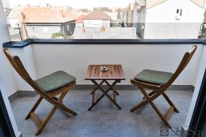 Balkon ili terasa u objektu SilverSea Apartman