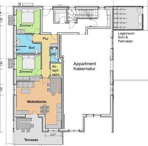 Κάτοψη του Kaiserresidenz Ellmau