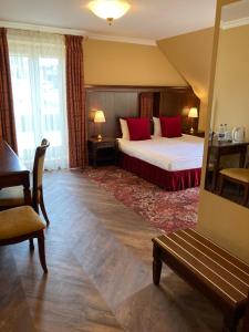 Postel nebo postele na pokoji v ubytování Guest House Pirklių Namai