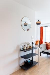 Istumisnurk majutusasutuses Superbe Appartement F4 Puteaux